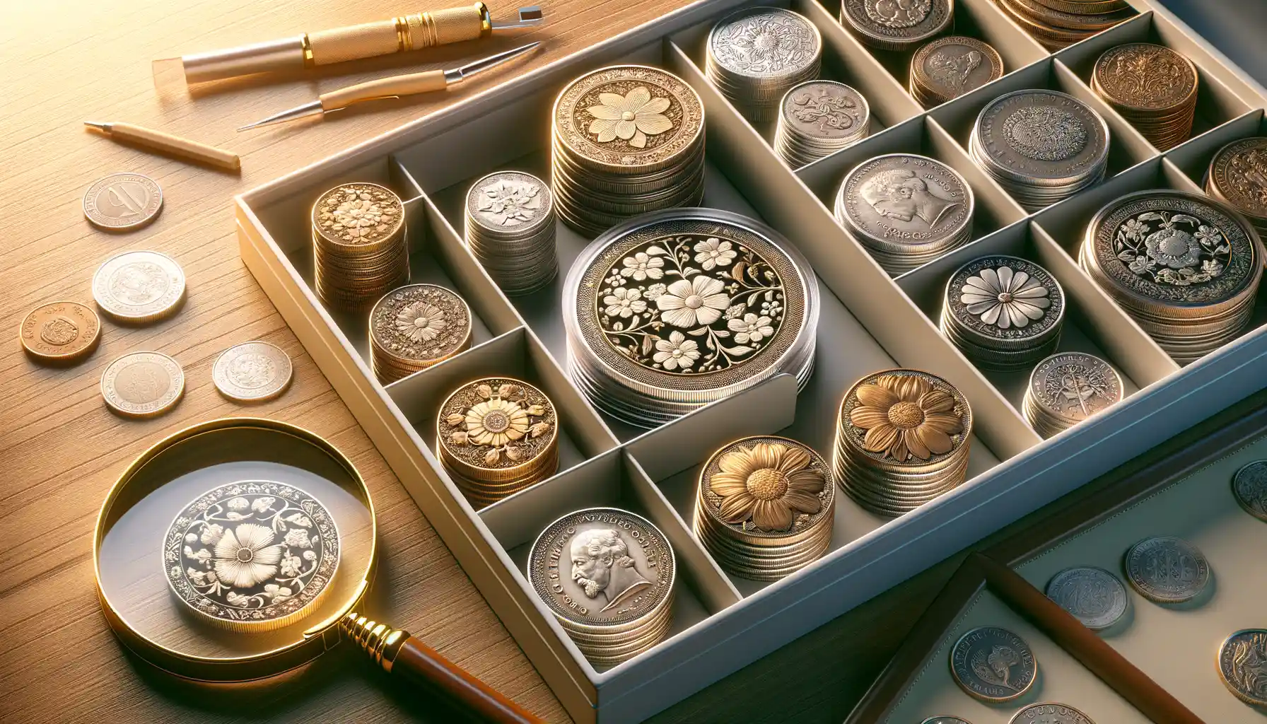 Best Storage Methods for Coins with Delicate Floral Engravings