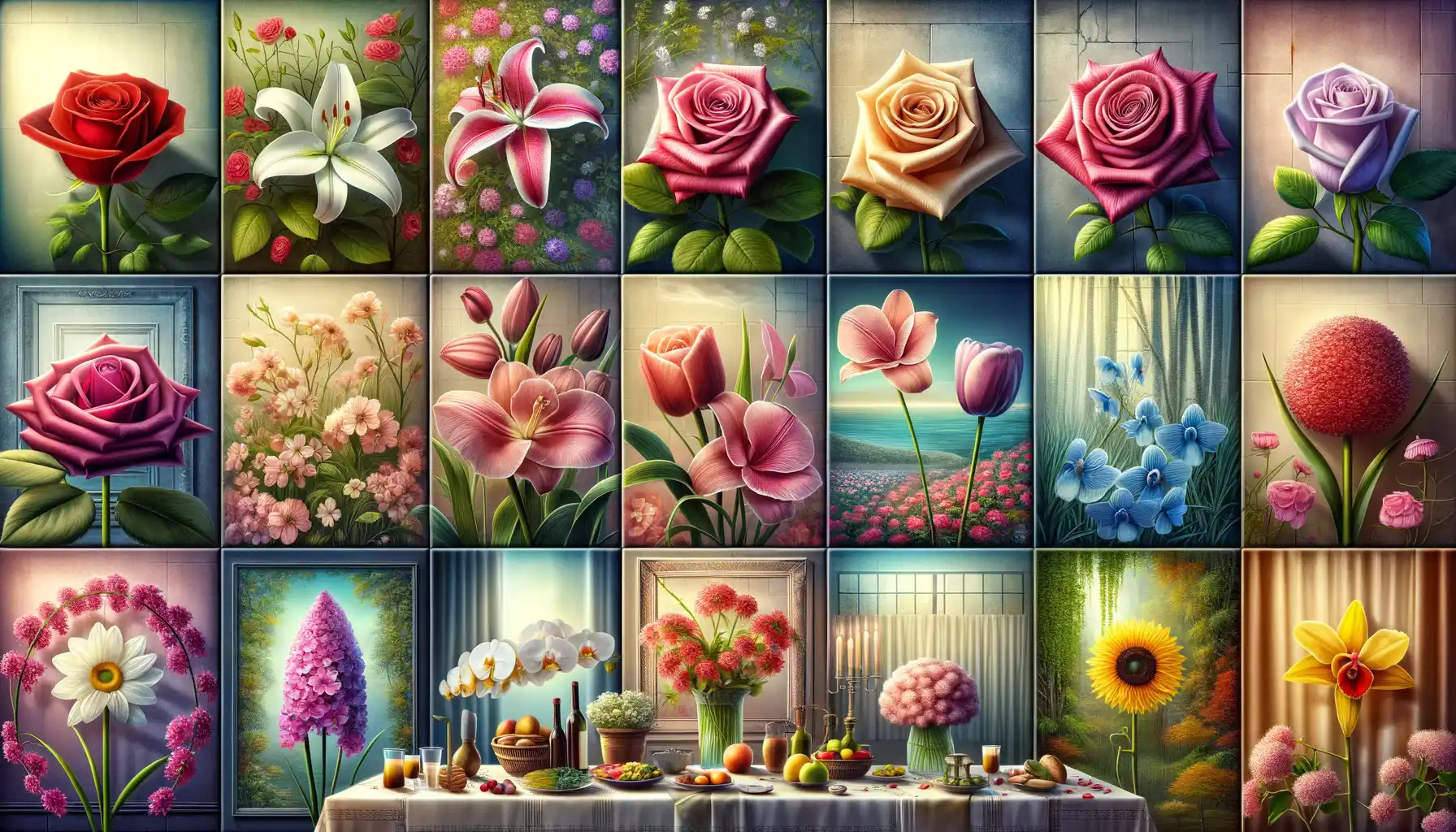 Choosing the Right Floral Themes for Your Collection