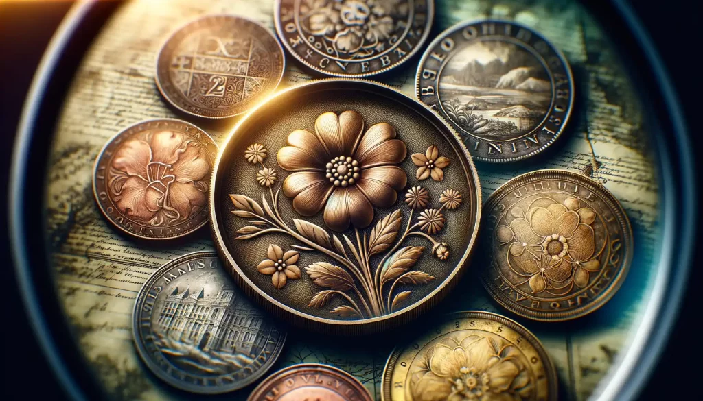 Historical Significance of Floral Designs on Coins