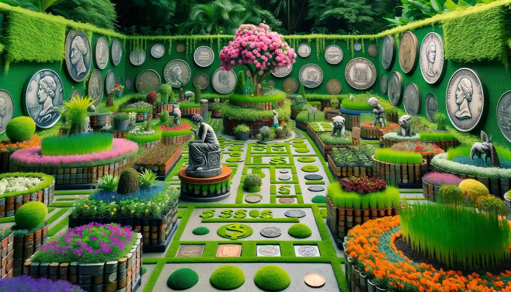 Creative Ways to Blend Gardening and Numismatics