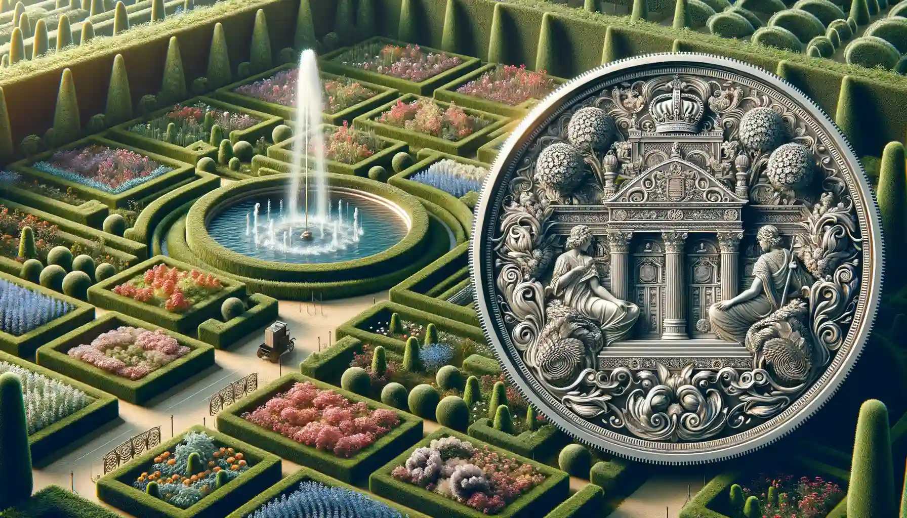 How Royal Gardens Influence Coin Designs