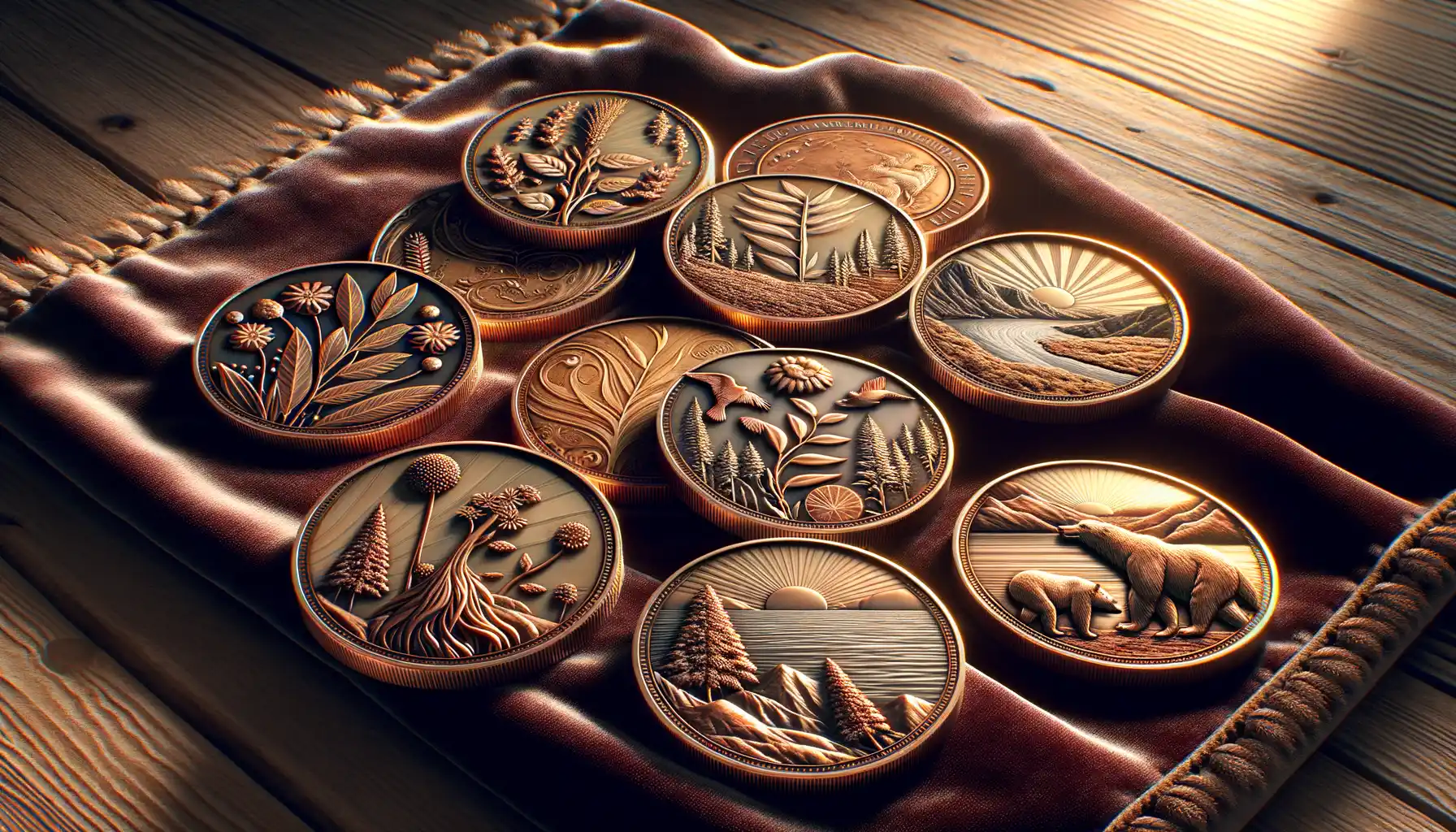 The Artistic Design and Symbolism of Nature Coins