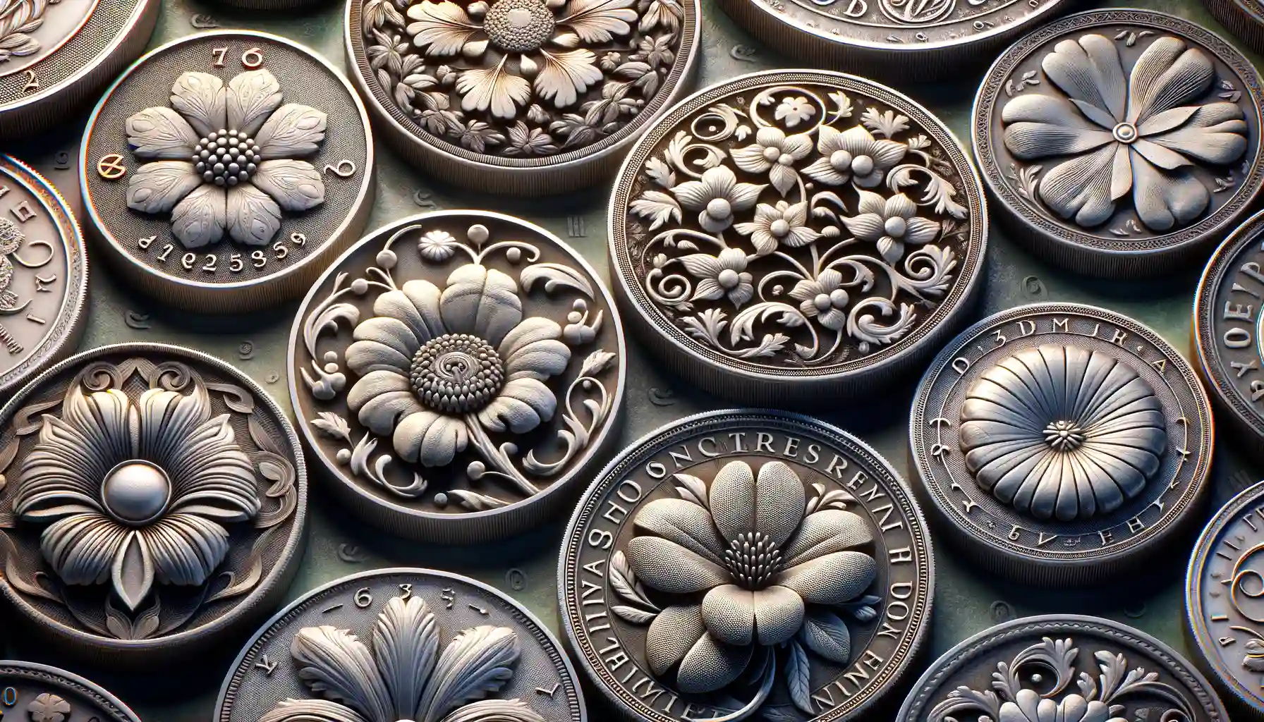 Key Features to Identify Rare Coins with Unique Floral Designs